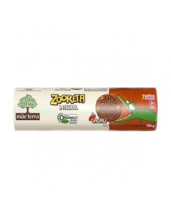 Zooreta Biscoito Cacau Orgânico - MÃE TERRA - 110g