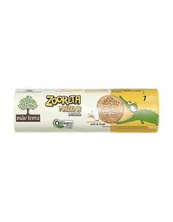 Zooreta Biscoito Maizena Orgânico - MÃE TERRA - 110g