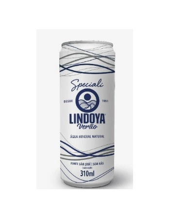 Água Mineral Speciali sem gás lata - LINDOYA - 12 x 310ml