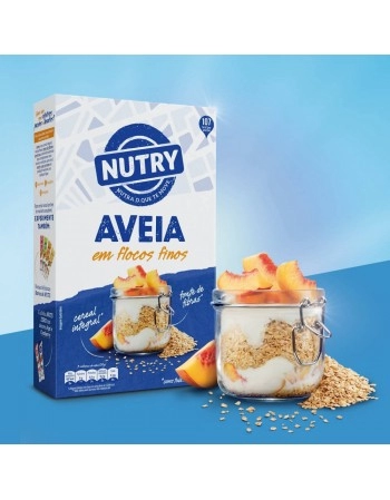 Aveia Flocos Finos - Nutry - 170g