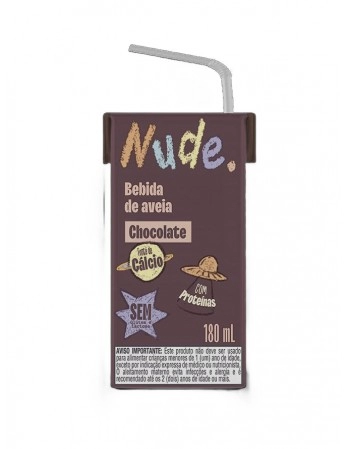 Bebida de Aveia Chocolate Nudinho - NUDE - 180ml