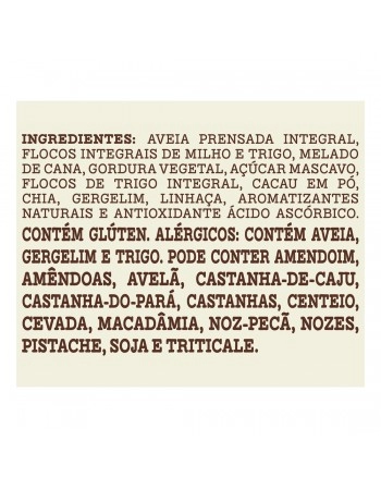 Granola Integral Cacau - MÃE TERRA - Pacote de 800g