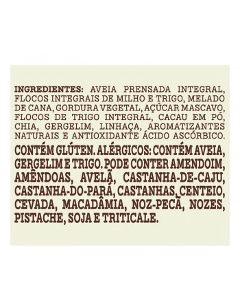 Granola Integral Cacau - MÃE TERRA - Pacote de 250g