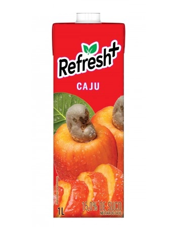 Suco Refresh Nectar Caju - WNUTRITIONAL - 1 litro