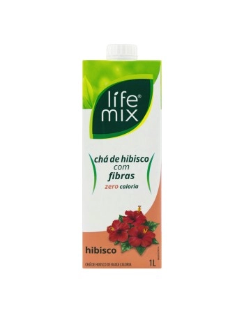 Chá Verde Hibisco Zero - LIFE MIX - 1 litro