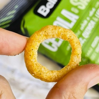 Snack Cebola e Salsa - Belive - Unidade 35g com Arroz, Quinoa e Lentilha