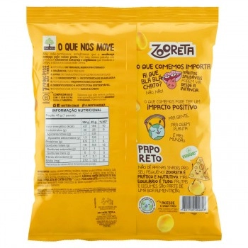 Zooreta Salgadinho Queijo Orgânico - Mãe Terra - 45g