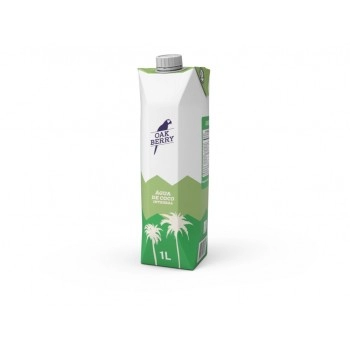 Água de Coco Integral - OAK BERRY - 1litro