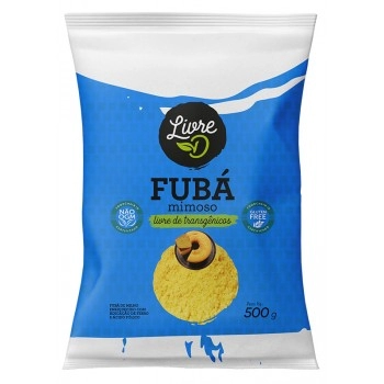Fubá Mimoso Não Transgênico - LivreD - 500g