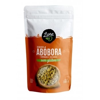 Semente de Abóbora - LivreD - 100g - sem glúten