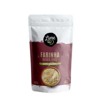 Farinha de Batata Doce - LivreD - 400g - sem glúten