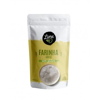 Farinha de Arroz - LivreD - 300g - Sem Glúten