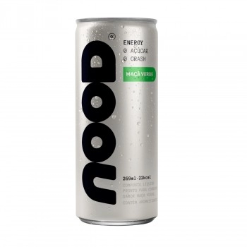 Kombucha NOOD Energy Maçã Verde - POD - lata 269ml / fardo com 12