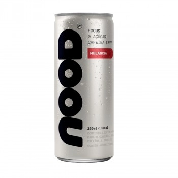 Kombucha NOOD Focus Melancia - POD - lata 269ml / fardo com 12
