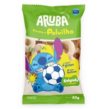 Biscoito Polvilho Salgado Stitch Copa - ARUBA - 60g