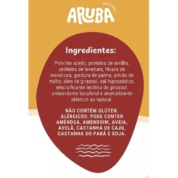 Biscoito Polvilho Proteico Queijo - ARUBA - 50g - Com 10g de proteína