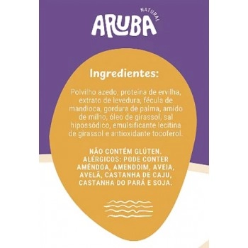 Biscoito Polvilho Proteico Salgado - ARUBA - 50g - Com 10g de proteína