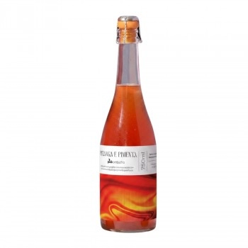 Espumante de Kombucha Pitanga e Pimenta - POD - 750ml Kombucha Probiótica Natural
