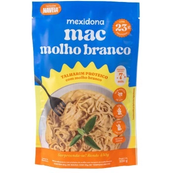 Mac Molho Branco – Talharim Proteico sem glúten - MEXIDONA - 100g rende 450g