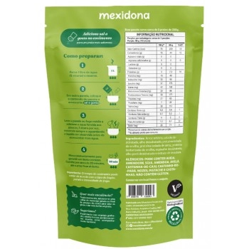 Risoto de Espinafre e Alho Poró Proteico sem glúten - MEXIDONA - 180g