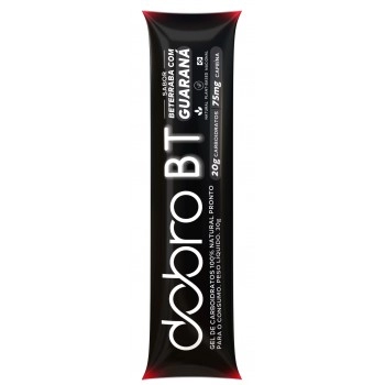 BT Gel de Carboidrato Beterraba com Guaraná e Cafeína - DOBRO - Display 10x30g - 100% Natural