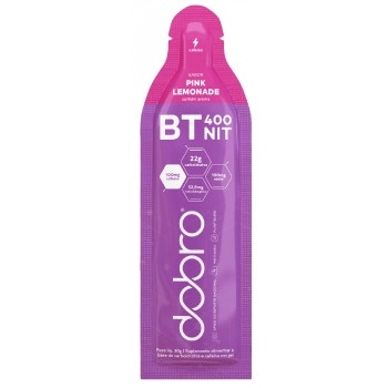 Gel BT Nitrato Pink Lemonade com Cafeína e Citrulina - DOBRO - Display 10x30g