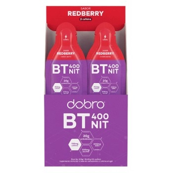 Gel BT Nitrato Redberry com Cafeína - DOBRO - Display 10x30g