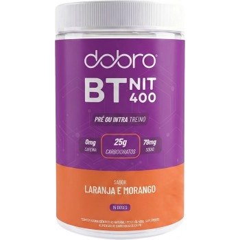 BT Nitrato Laranja e Morango - DOBRO - Pote 450g Pré e Intra Treino