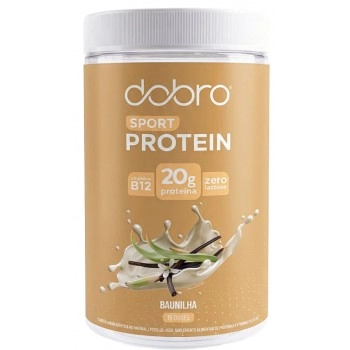 Sport Protein Baunilha - DOBRO - Pote 450g 