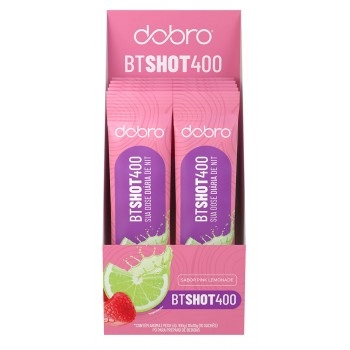 Stick BT SHOT 400 Pink Lemonade - DOBRO - Display 10x10g