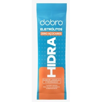 Hidra Eletrólitos Sachê Laranja - DOBRO - Display 10x7g