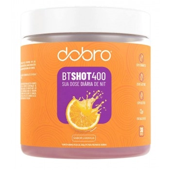 BT SHOT 400 Laranja - DOBRO - Pote 300g - 30 doses