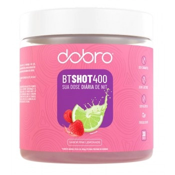 BT SHOT 400 Pink Lemonade - DOBRO - Pote 300g - 30 doses