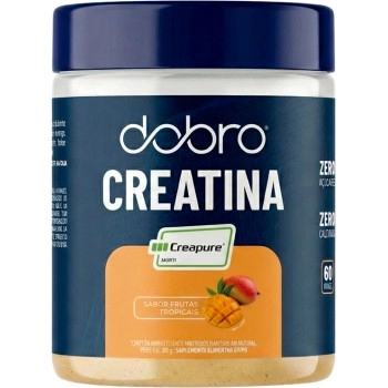Creatina Creapure Frutas Tropicais - DOBRO - Pote 210g