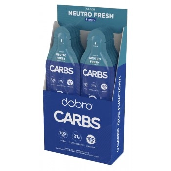 Carbs Gel Neutro Fresh Com Cafeína - DOBRO - Display 10x30g
