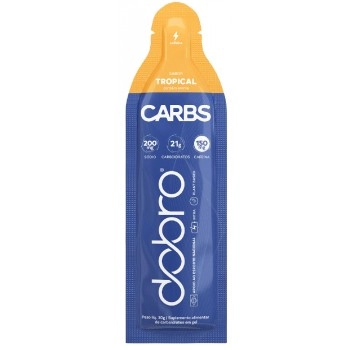Carbs Gel Tropical Com Cafeína - DOBRO - Display 10x30g