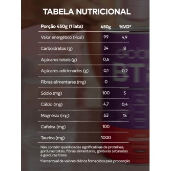 BT Nitrato 400 Redberry com Cafeína - DOBRO - Pote 450g Pré e Intra Treino